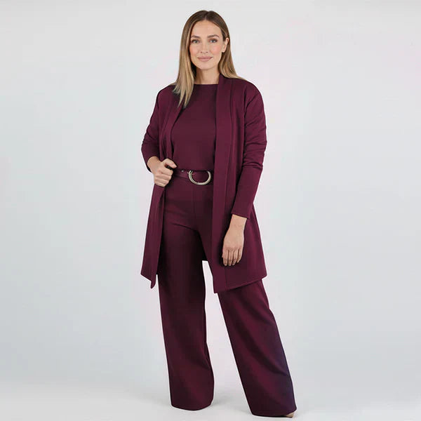 JALISHA | Elegancki komplet 3-częściowy ze stretchem
