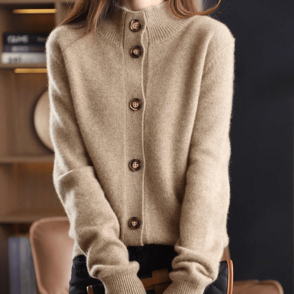 ANNIE | Sweter-Kaszmirowy-Gilet