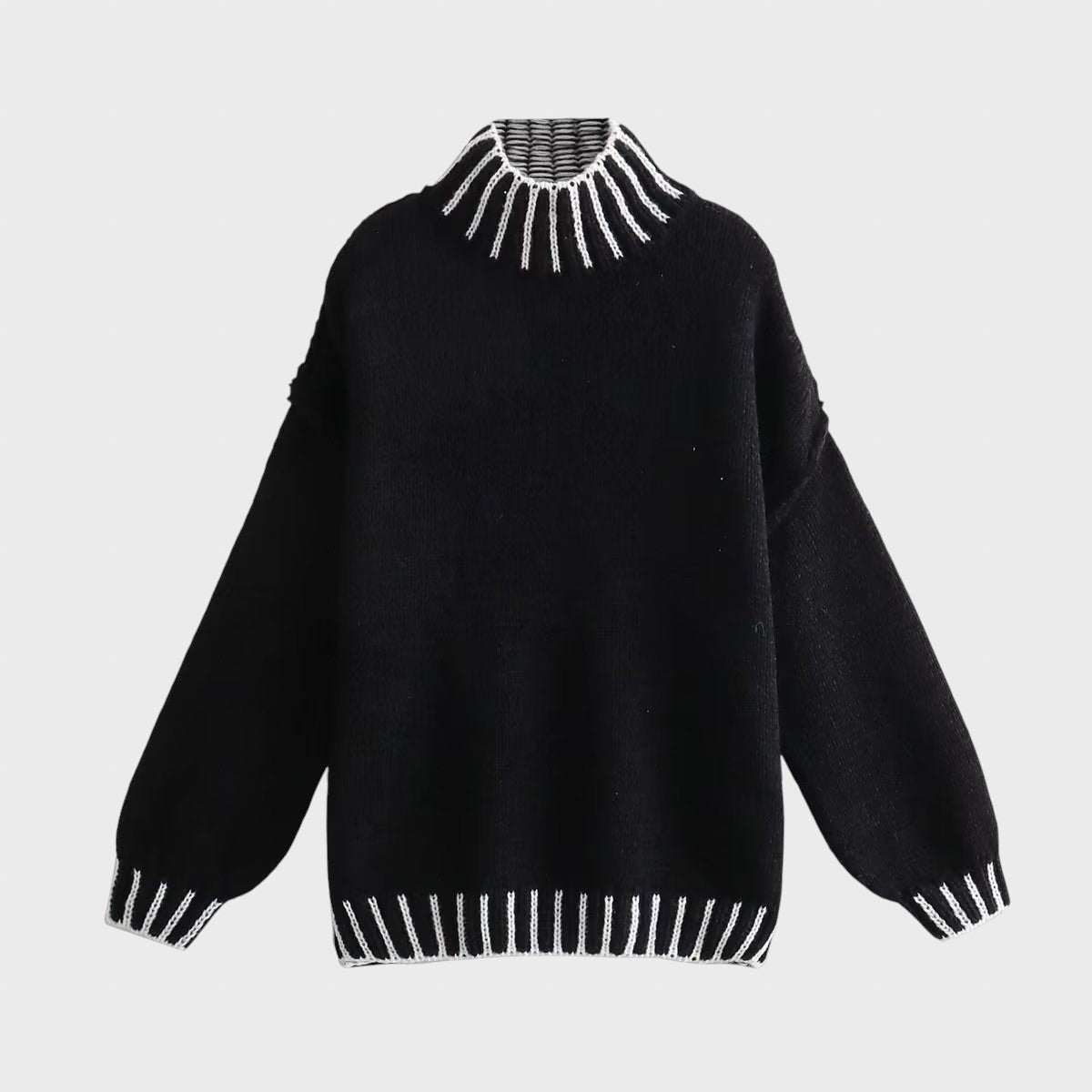 ADRIANA™ - Paris Oversized плетен пуловер