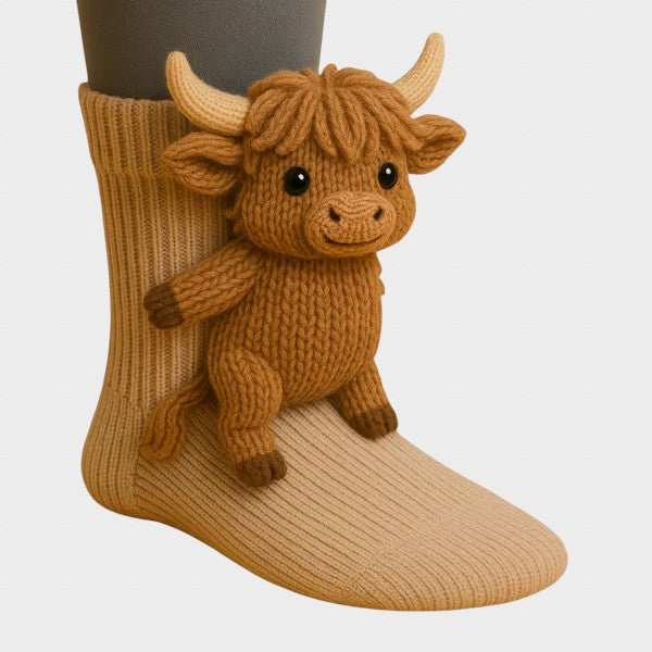 NADYA™ | Топли 3D пантофи с животни – за възрастни (антислип)